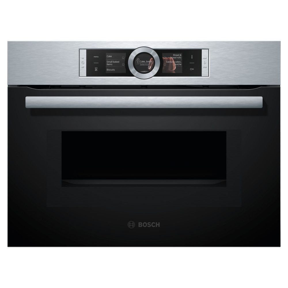 Bosch Series 8 Compact Oven With Microwave CMG656BS1 - STAINLESS STEEL Bosch Series 8 Compact Oven With Microwave CMG656BS1 - STAINLESS STEEL