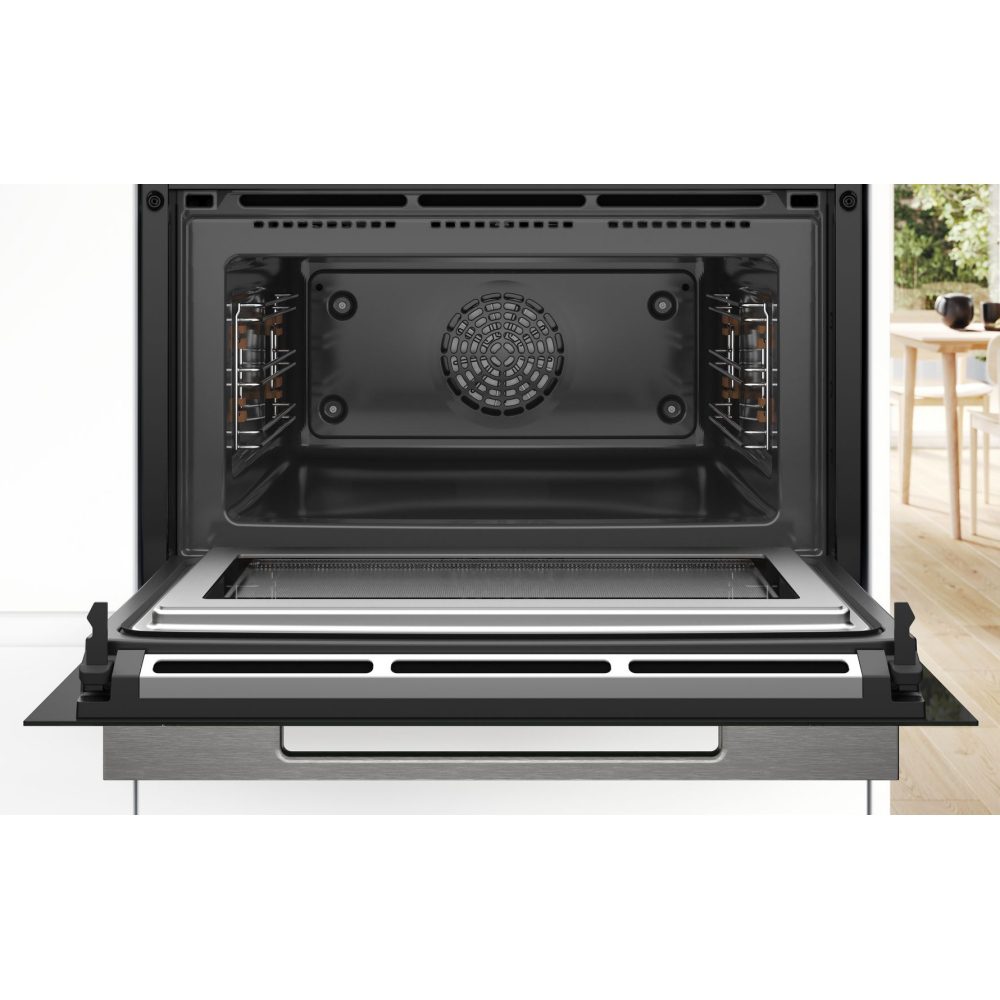 Bosch Series 8 Pyrolytic Combination Microwave Oven For Tall Housing CMG7761B1B - BLACK Bosch Series 8 Pyrolytic Combination Microwave Oven For Tall Housing CMG7761B1B - BLACK