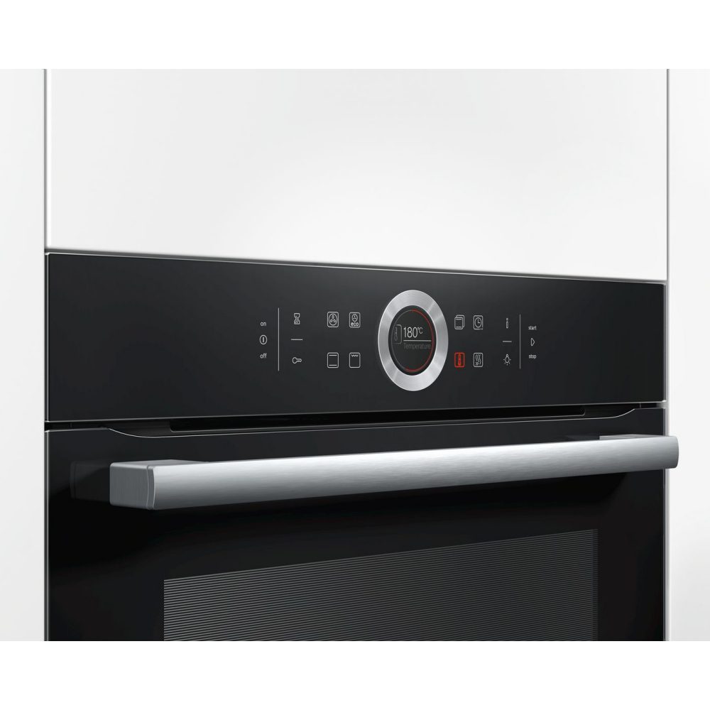 Bosch HBG634BB1B Series 8 Multifunction Single Oven - BLACK Bosch HBG634BB1B Series 8 Multifunction Single Oven - BLACK