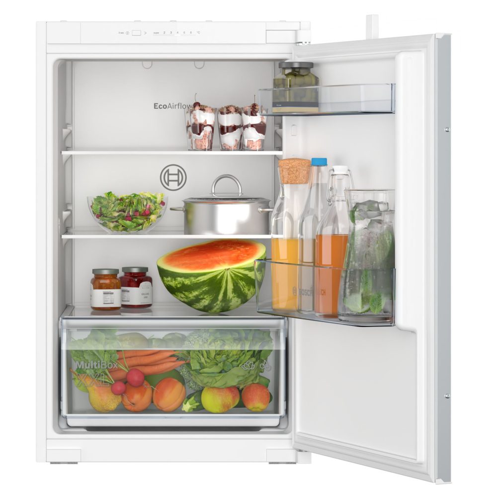 Bosch KIR21NSE0G 87cm Series 2 Integrated In Column Larder Fridge Bosch KIR21NSE0G 87cm Series 2 Integrated In Column Larder Fridge