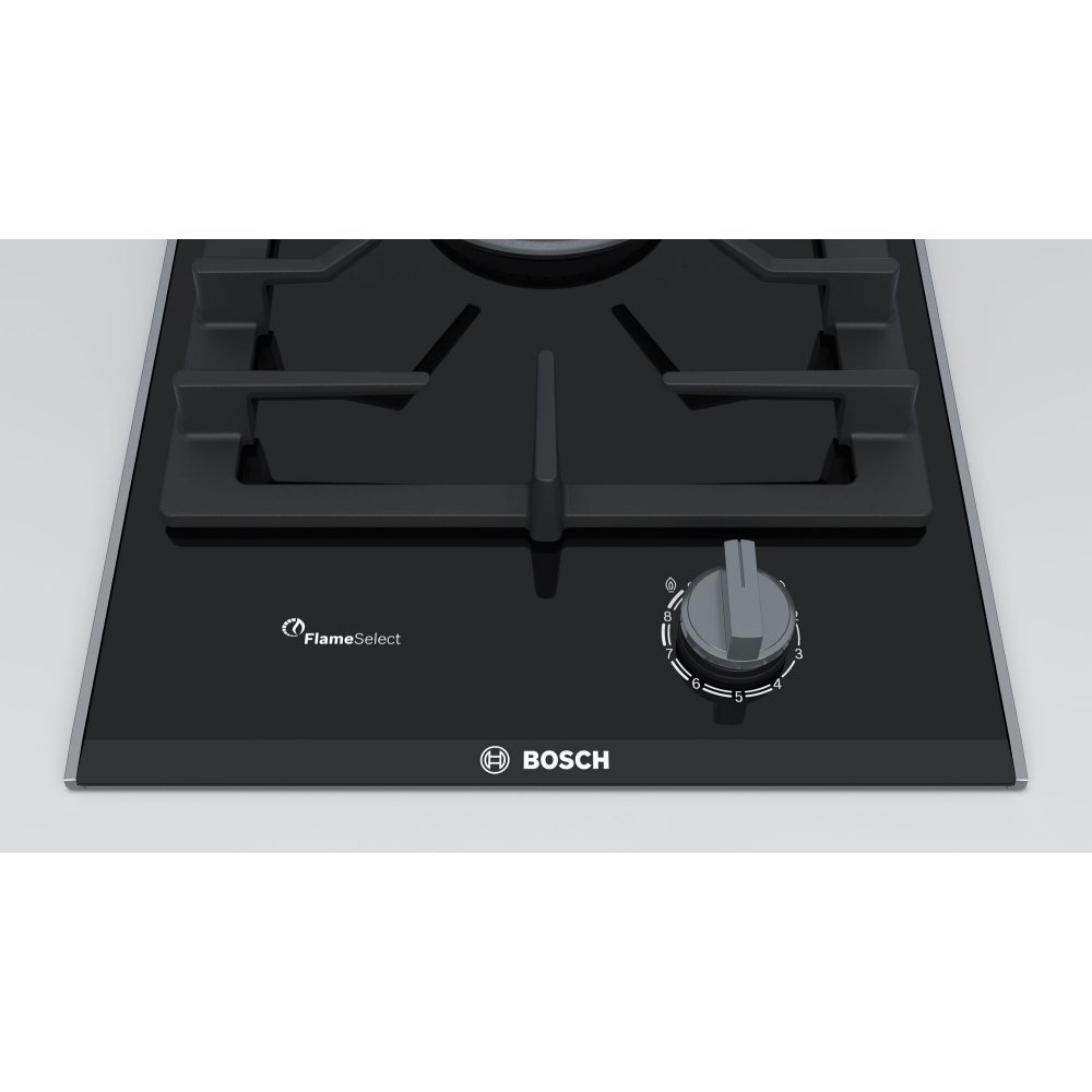 Bosch PRA3A6B70 Series 8 Domino Wok Gas On Glass Hob - ALUMINIUM Bosch PRA3A6B70 Series 8 Domino Wok Gas On Glass Hob - ALUMINIUM