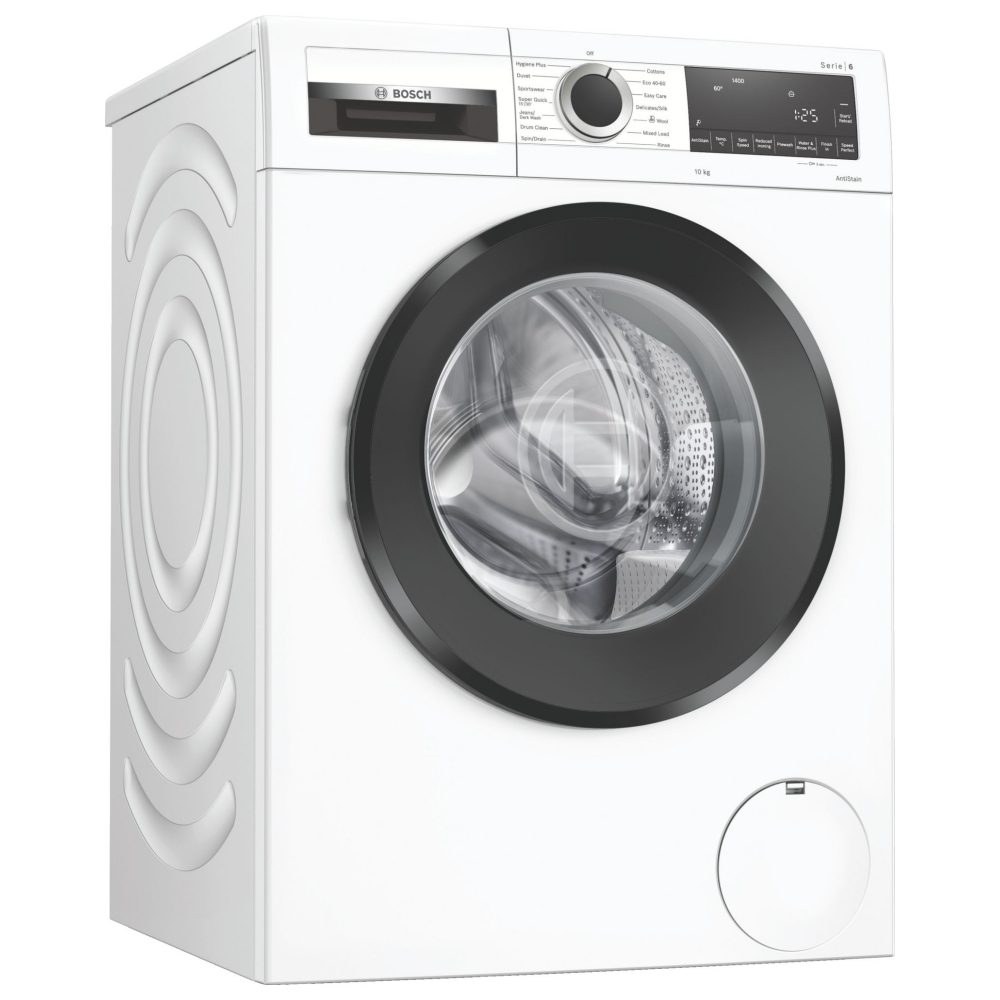 Bosch 10kg Series 6 Washing Machine 1400rpm WGG25401GB - WHITE Bosch 10kg Series 6 Washing Machine 1400rpm WGG25401GB - WHITE