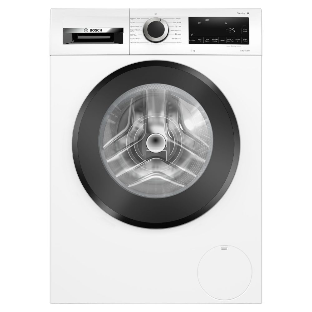 Bosch 10kg Series 6 Washing Machine 1400rpm WGG25402GB - White Bosch 10kg Series 6 Washing Machine 1400rpm WGG25402GB - White