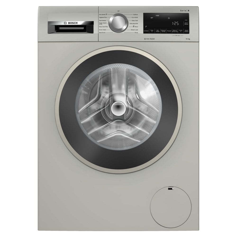 Bosch 10kg Series 6 Washing Machine 1400rpm WGG254ZSGB - SILVER Bosch 10kg Series 6 Washing Machine 1400rpm WGG254ZSGB - SILVER