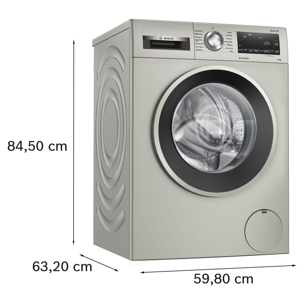 Bosch 10kg Series 6 Washing Machine 1400rpm WGG254ZSGB - SILVER Bosch 10kg Series 6 Washing Machine 1400rpm WGG254ZSGB - SILVER