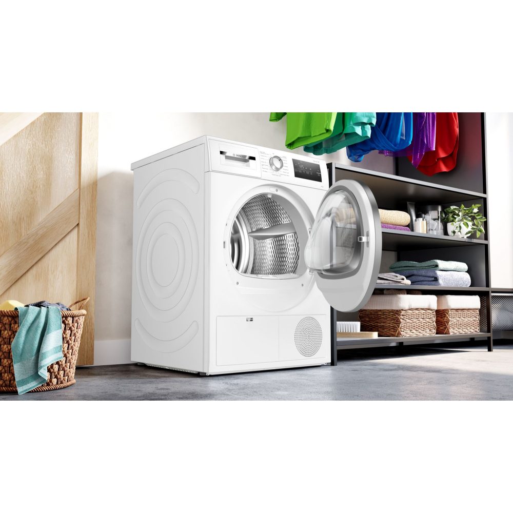 Bosch WTN83203GB 8kg Series 4 Condenser Tumble Dryer - WHITE Bosch WTN83203GB 8kg Series 4 Condenser Tumble Dryer - WHITE
