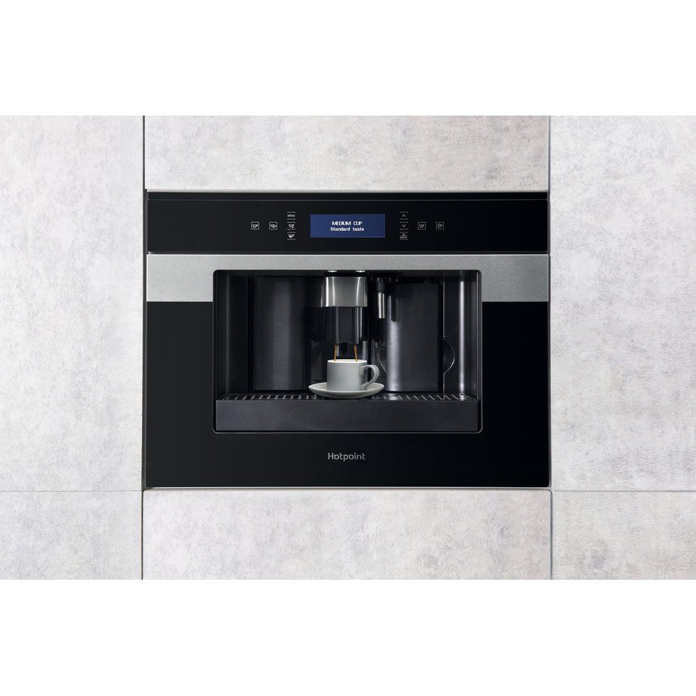 Hotpoint Class 9 Fully Automatic Built In Coffee Machine CM 9945 H - STAINLESS STEEL Hotpoint Class 9 Fully Automatic Built In Coffee Machine CM 9945 H - STAINLESS STEEL