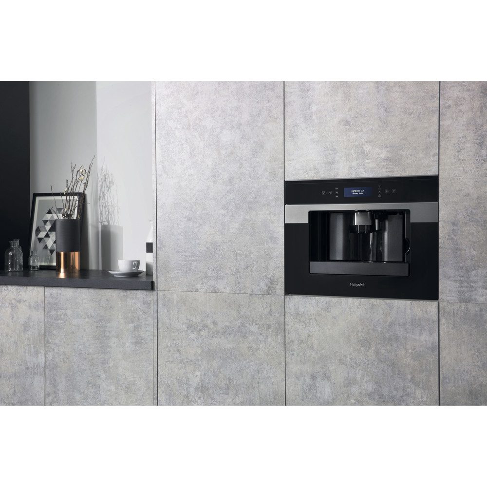 Hotpoint Class 9 Fully Automatic Built In Coffee Machine CM 9945 H - STAINLESS STEEL Hotpoint Class 9 Fully Automatic Built In Coffee Machine CM 9945 H - STAINLESS STEEL