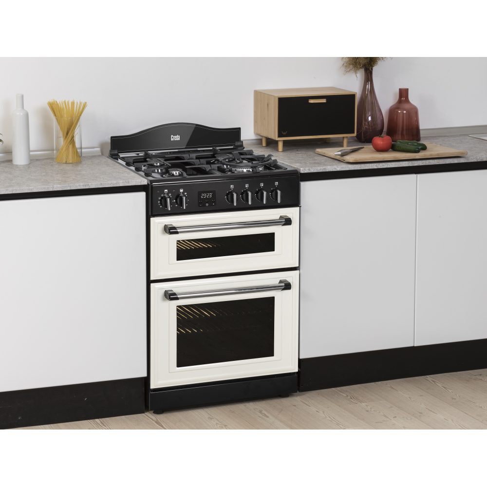 Creda 60cm Freestanding Traditional Dual Fuel Cooker C60DFMRCRM - CREAM Creda 60cm Freestanding Traditional Dual Fuel Cooker C60DFMRCRM - CREAM