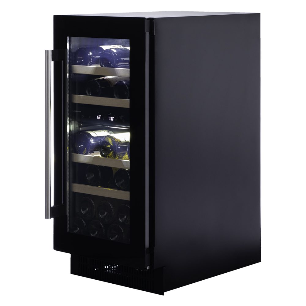 Dunavox FLOW-32D 38cm Freestanding Wine Cooler DAUF-32.78DB - BLACK Dunavox FLOW-32D 38cm Freestanding Wine Cooler DAUF-32.78DB - BLACK
