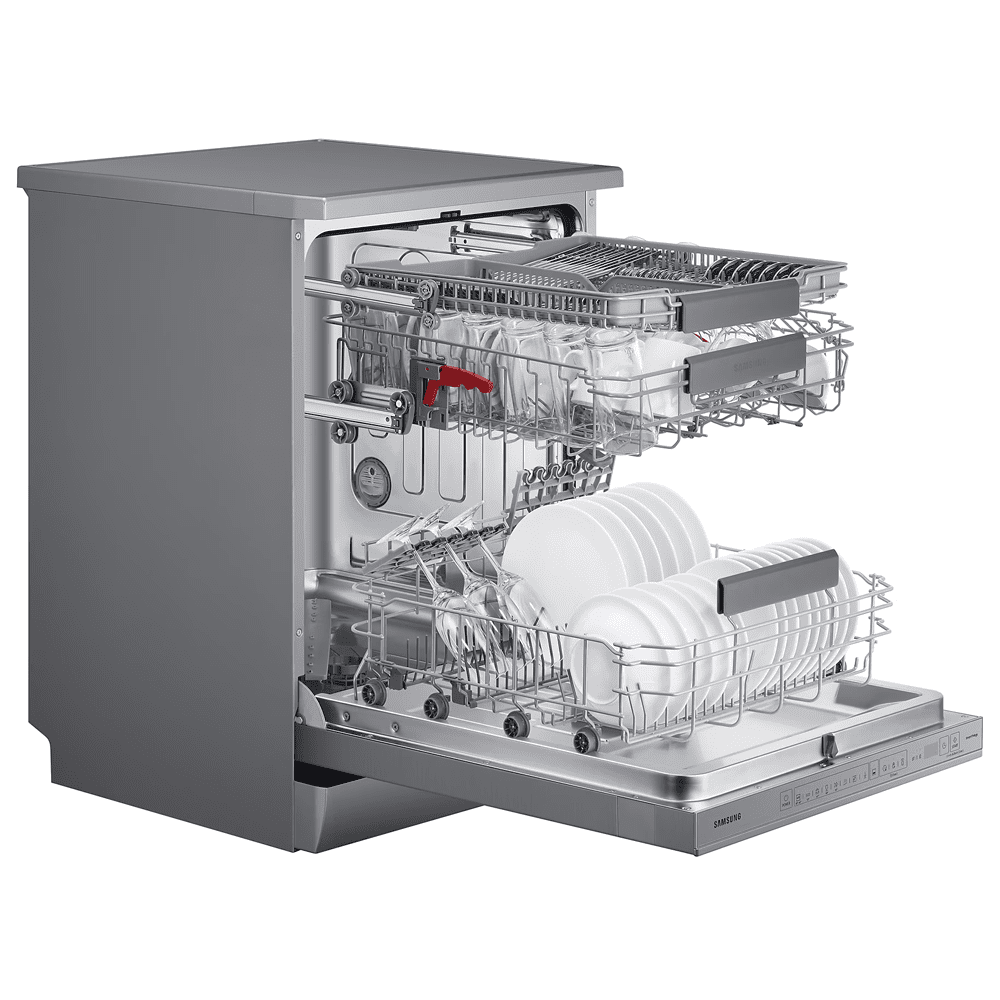 Samsung 60cm Series 11 Freestanding WiFi Dishwasher DW60A8060FS - Stainless Steel Samsung 60cm Series 11 Freestanding WiFi Dishwasher DW60A8060FS - Stainless Steel