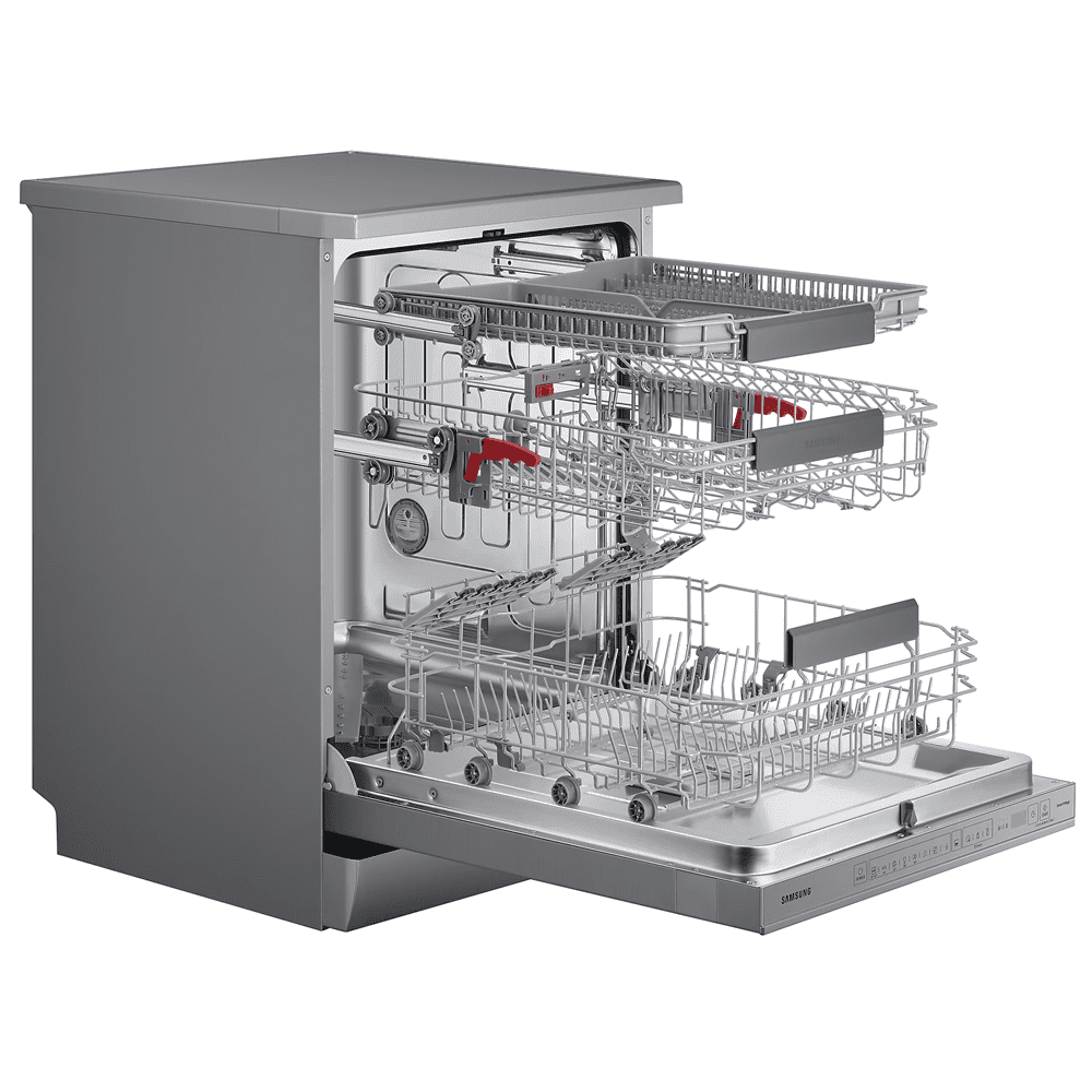 Samsung 60cm Series 11 Freestanding WiFi Dishwasher DW60A8060FS - Stainless Steel Samsung 60cm Series 11 Freestanding WiFi Dishwasher DW60A8060FS - Stainless Steel