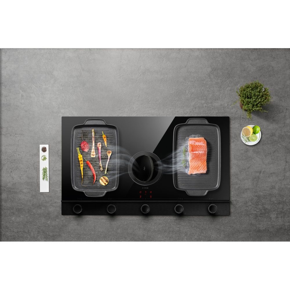 Elica 90cm Nikolatesla Unplugged Recirculation Air Venting Induction Hob NT-UNPLUG-BK-RC - BLACK Elica 90cm Nikolatesla Unplugged Recirculation Air Venting Induction Hob NT-UNPLUG-BK-RC - BLACK