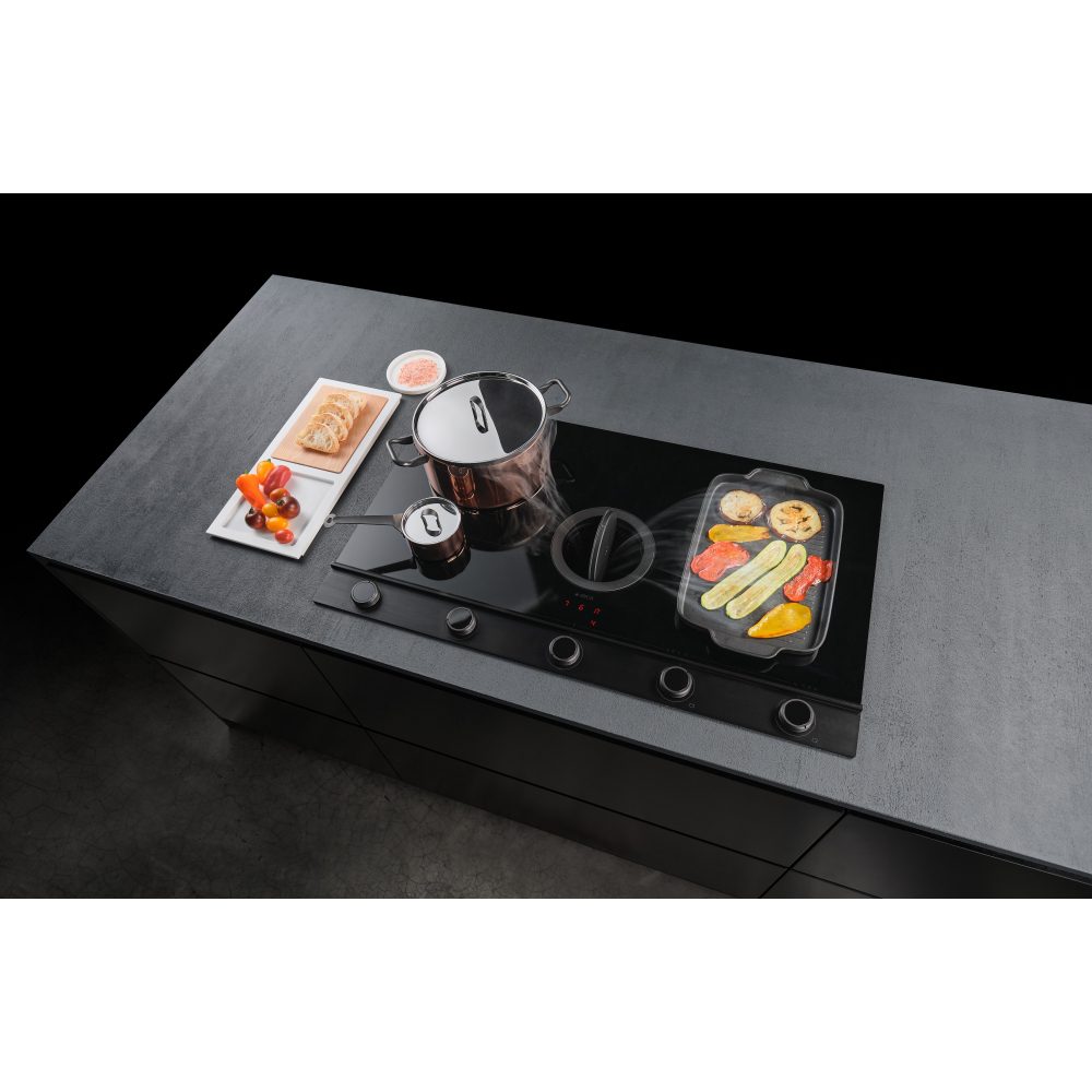 Elica 90cm Nikolatesla Unplugged Recirculation Air Venting Induction Hob NT-UNPLUG-BK-RC - BLACK Elica 90cm Nikolatesla Unplugged Recirculation Air Venting Induction Hob NT-UNPLUG-BK-RC - BLACK