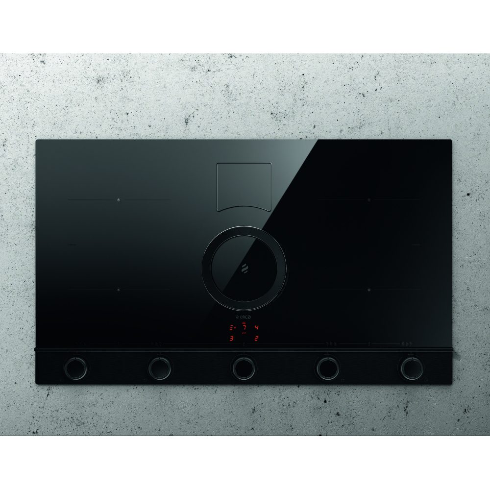 Elica 90cm Nikolatesla Unplugged Recirculation Air Venting Induction Hob NT-UNPLUG-BK-RC - BLACK Elica 90cm Nikolatesla Unplugged Recirculation Air Venting Induction Hob NT-UNPLUG-BK-RC - BLACK
