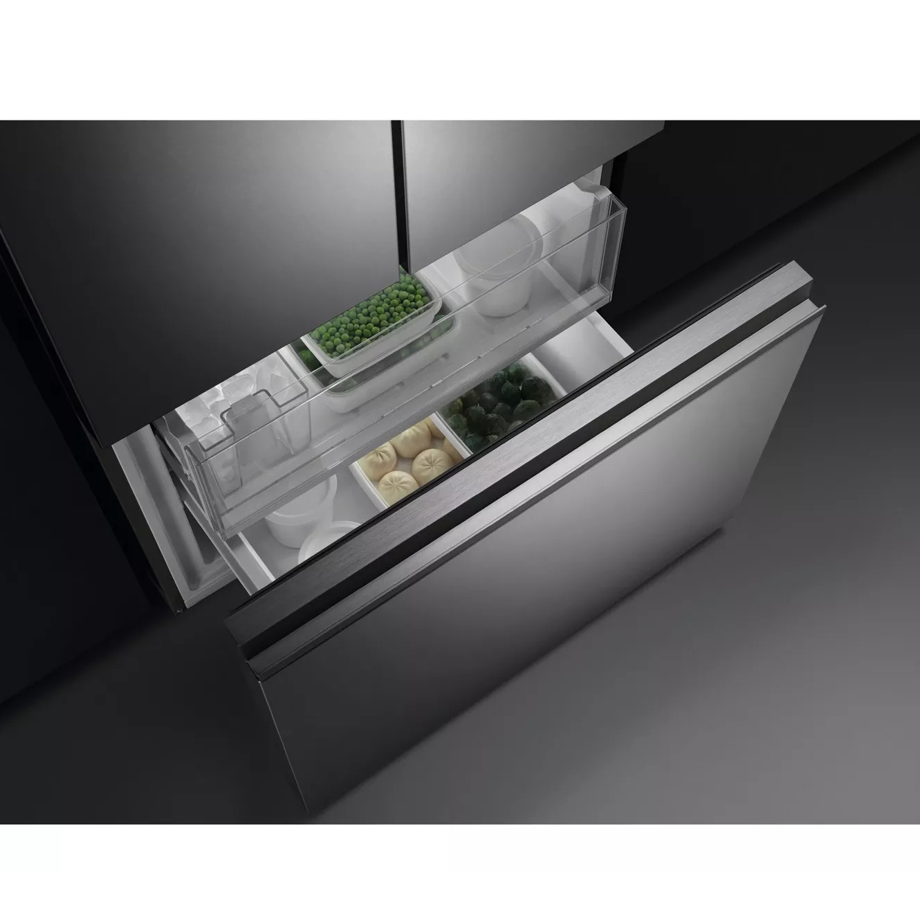 Fisher Paykel 79cm French Style Fridge Freezer Ice & Water RF505ANUX1 - Stainless Steel Fisher Paykel 79cm French Style Fridge Freezer Ice & Water RF505ANUX1 - Stainless Steel