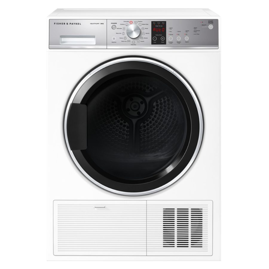 Fisher Paykel 9kg Series 7 Heat Pump Condenser Tumble Dryer DH9060P2 - WHITE Fisher Paykel 9kg Series 7 Heat Pump Condenser Tumble Dryer DH9060P2 - WHITE