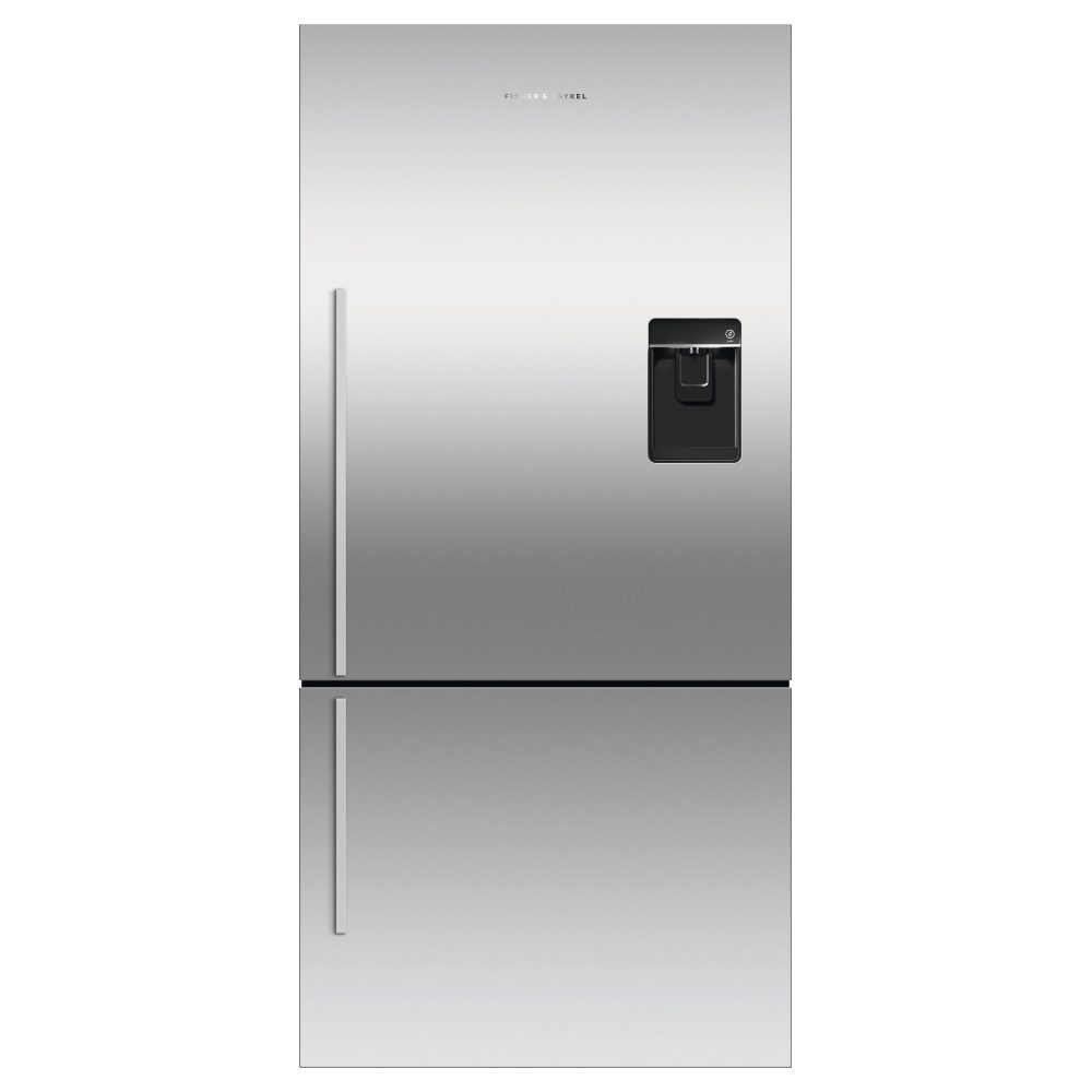 Fisher Paykel 79cm Fridge Freezer Right Hinged With Ice & Water RF522BRXFDU5 - STAINLESS STEEL Fisher Paykel 79cm Fridge Freezer Right Hinged With Ice & Water RF522BRXFDU5 - STAINLESS STEEL