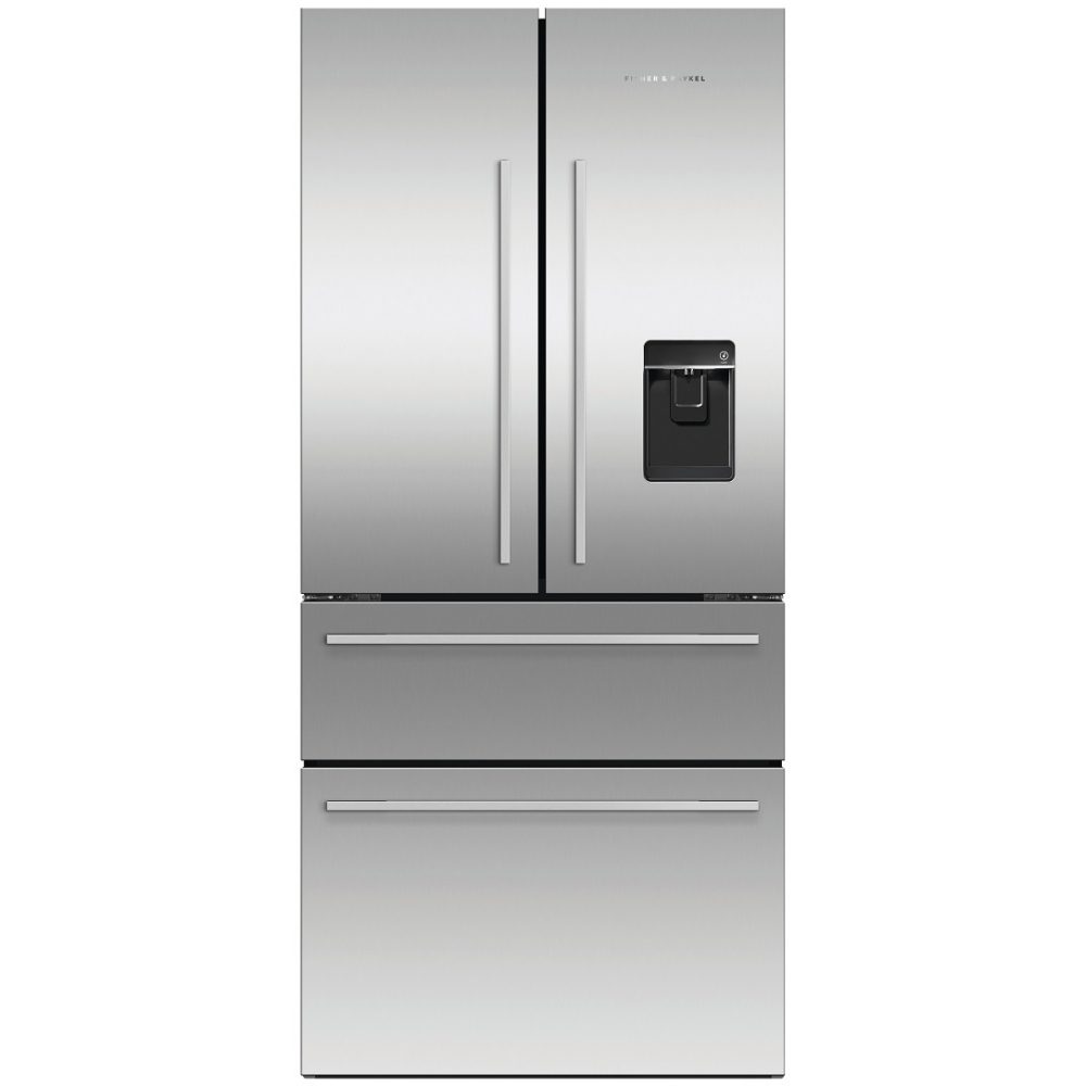 Fisher Paykel 79cm French Style Fridge Freezer With Ice & Water RF523GDUX1 - STAINLESS STEEL Fisher Paykel 79cm French Style Fridge Freezer With Ice & Water RF523GDUX1 - STAINLESS STEEL