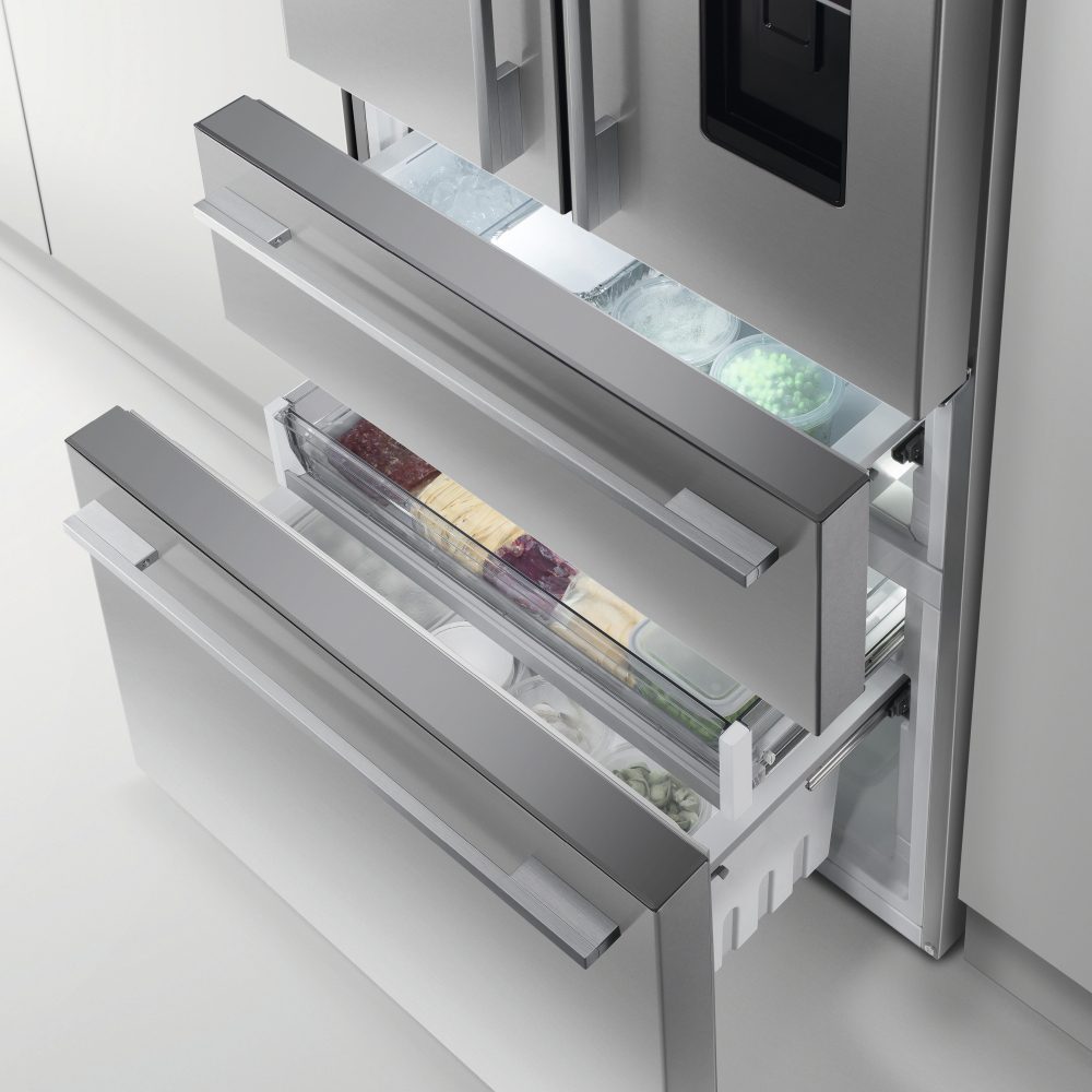 Fisher Paykel 79cm French Style Fridge Freezer With Ice & Water RF523GDUX1 - STAINLESS STEEL Fisher Paykel 79cm French Style Fridge Freezer With Ice & Water RF523GDUX1 - STAINLESS STEEL