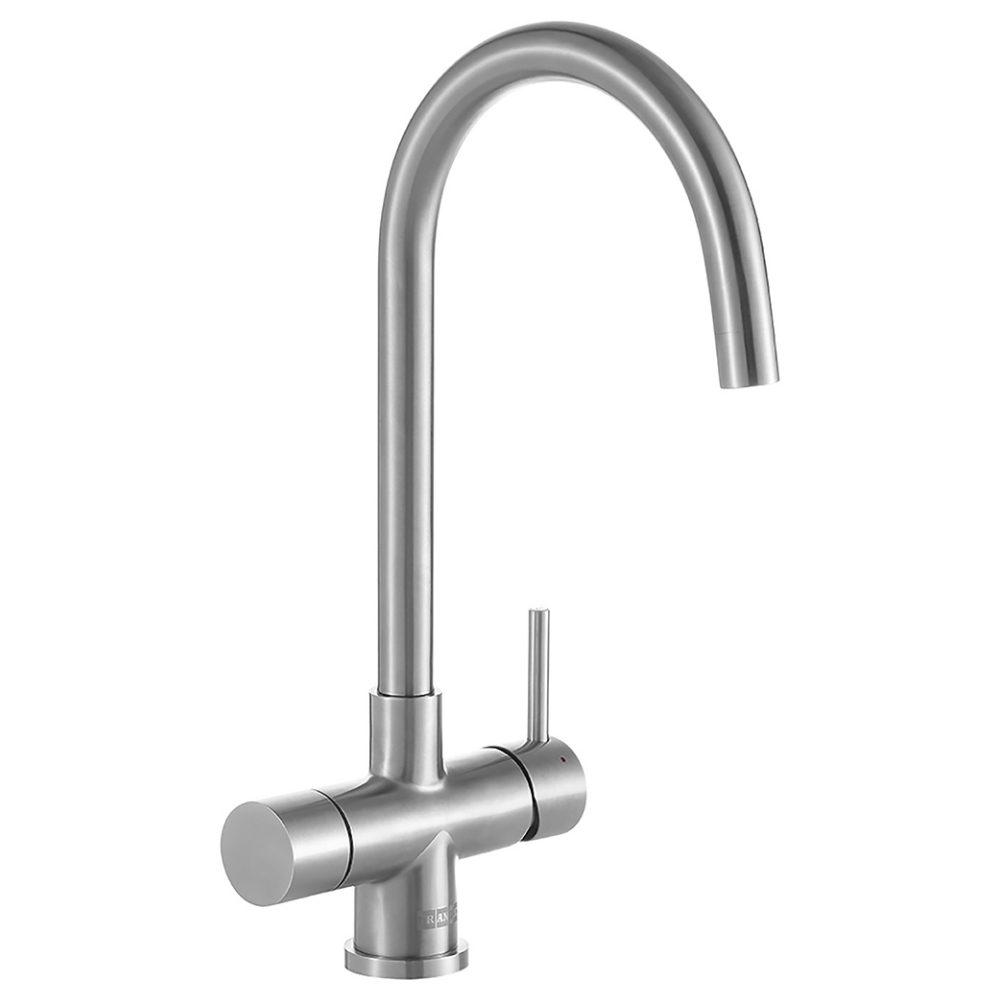 4 1 Helix Electronic Boiling Water Tap MINERVA HELIX ELECTRONIC SS STAINLESS STEEL