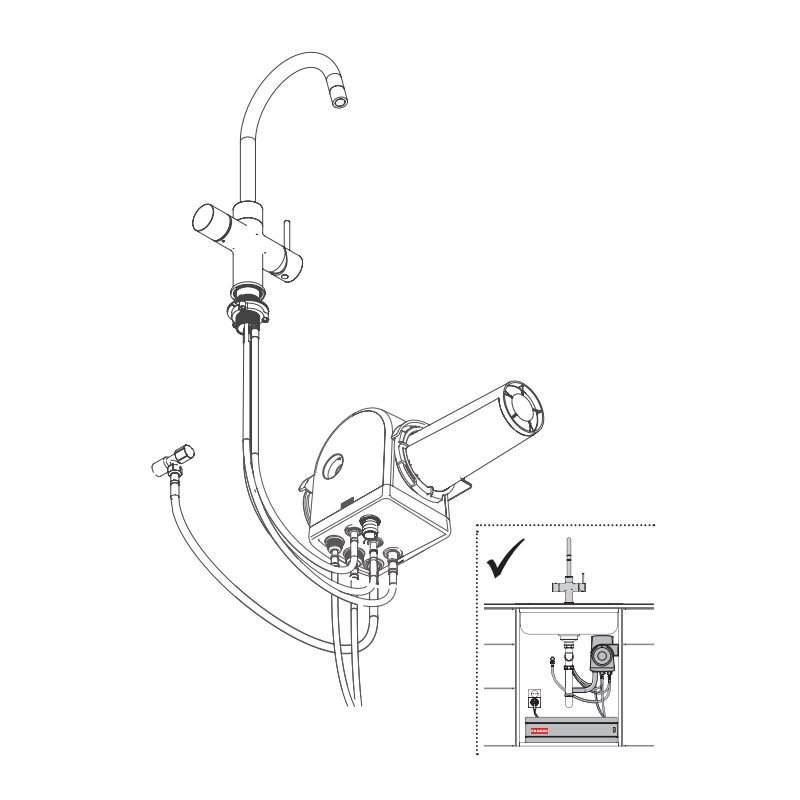 Franke 3-In-1 Boiling Water Tap MINERVA MONDIAL - STAINLESS STEEL. Franke 3-In-1 Boiling Water Tap MINERVA MONDIAL - STAINLESS STEEL.
