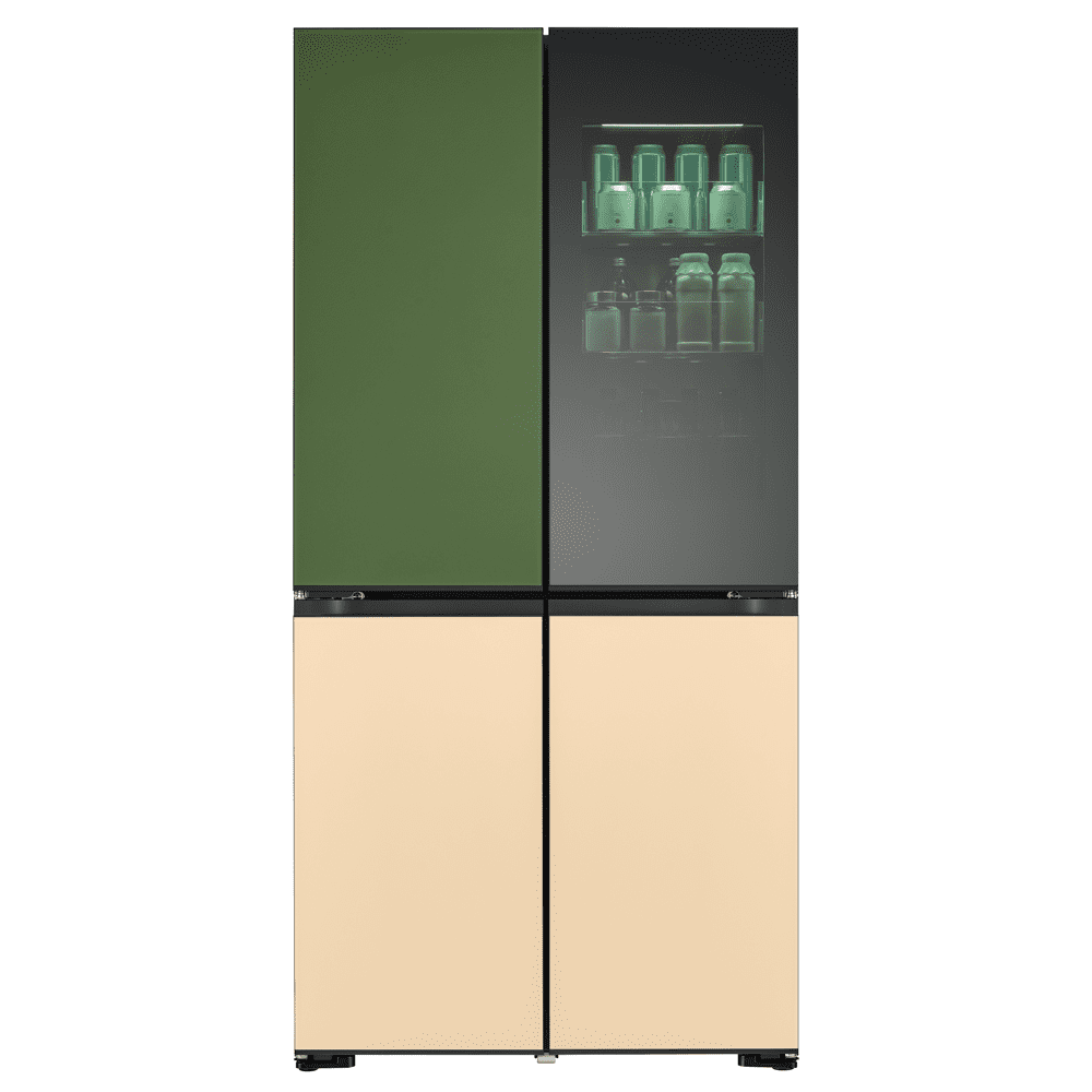 LG Mood Up Instaview French Style Fridge Freezer GMV960NNME - MOODUP LG Mood Up Instaview French Style Fridge Freezer GMV960NNME - MOODUP