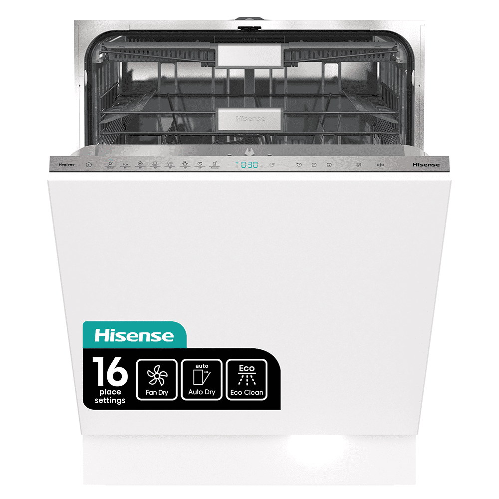 Hisense 60cm Fully Integrated Dishwasher HV693C60UK Hisense 60cm Fully Integrated Dishwasher HV693C60UK