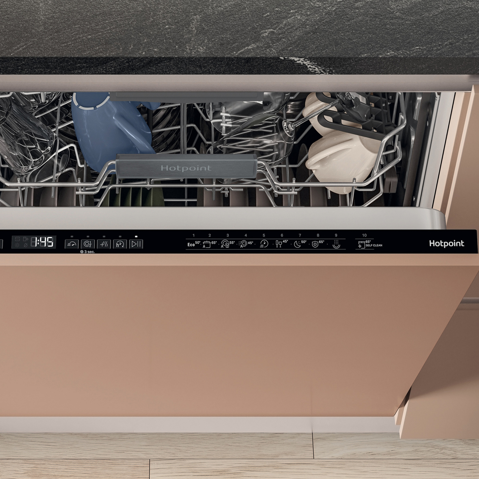 Hotpoint 60cm Fully Integrated Dishwasher H7IC16M6UK Hotpoint 60cm Fully Integrated Dishwasher H7IC16M6UK