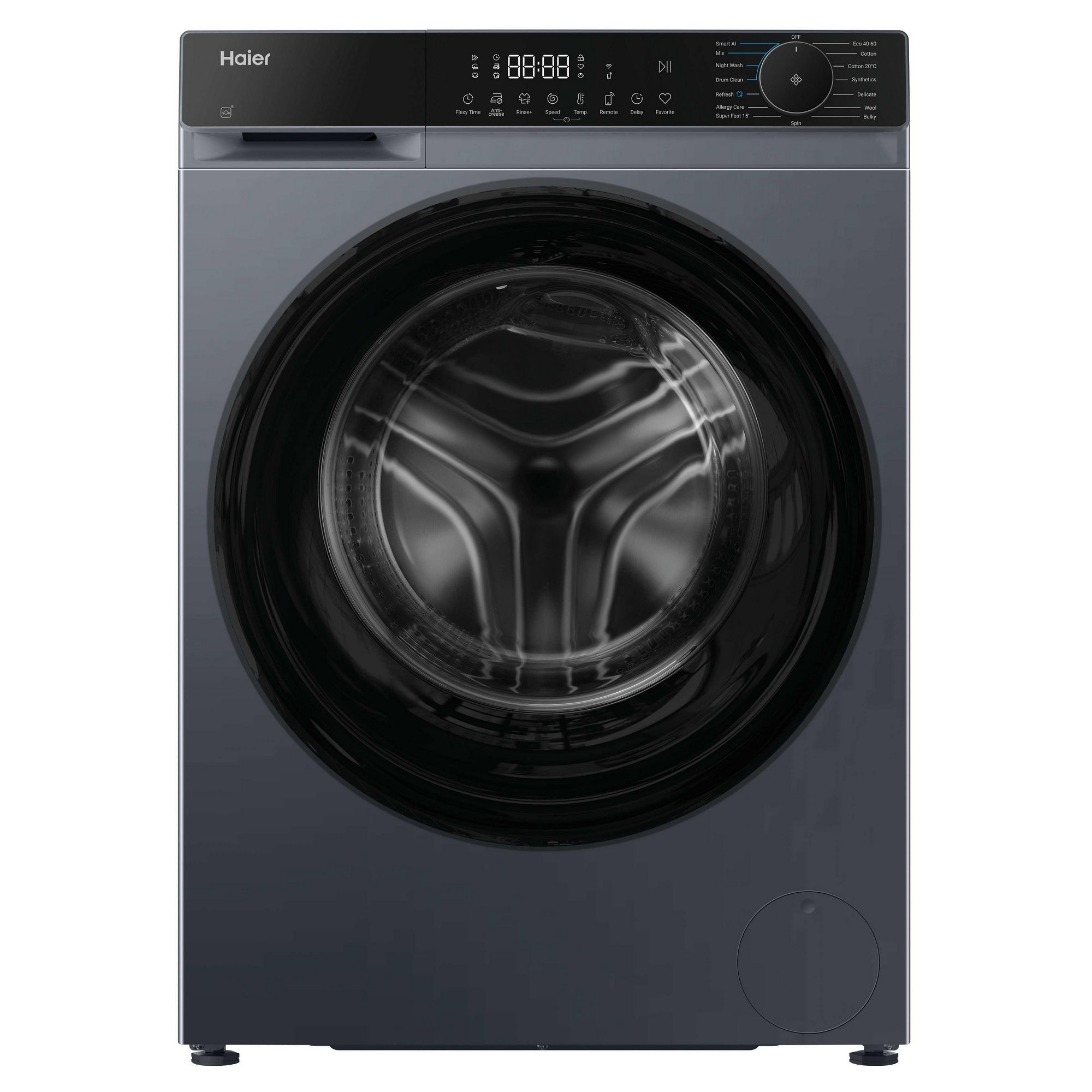 Haier 10kg 1400 Spin Washing Machine HW100BP14357GUUK - Graphite