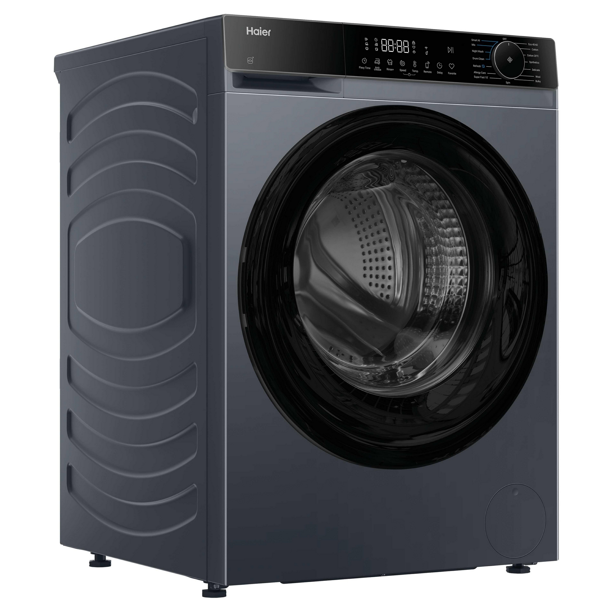 Haier 10kg 1400 Spin Washing Machine HW100BP14357GUUK - Graphite Haier 10kg 1400 Spin Washing Machine HW100BP14357GUUK - Graphite