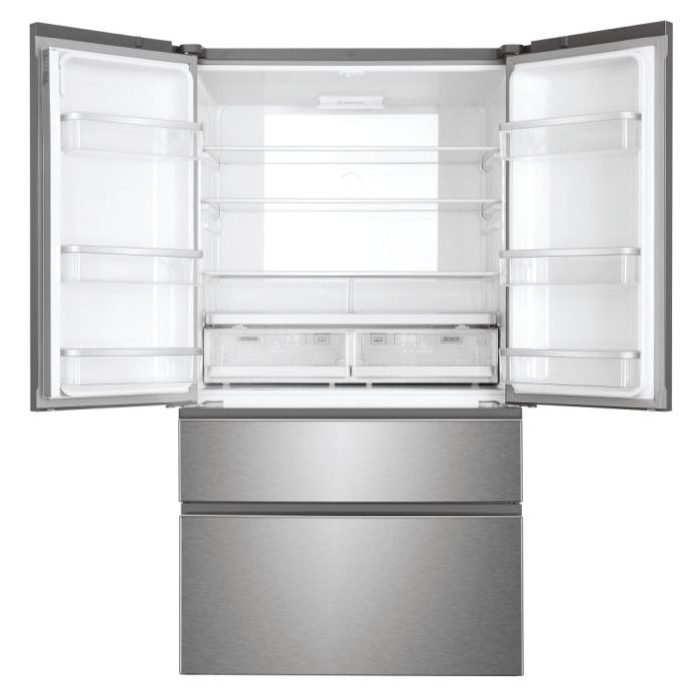 Haier 100cm French Style 4 Door Fridge Freezer HB26FSSAAA - STAINLESS STEEL Haier 100cm French Style 4 Door Fridge Freezer HB26FSSAAA - STAINLESS STEEL
