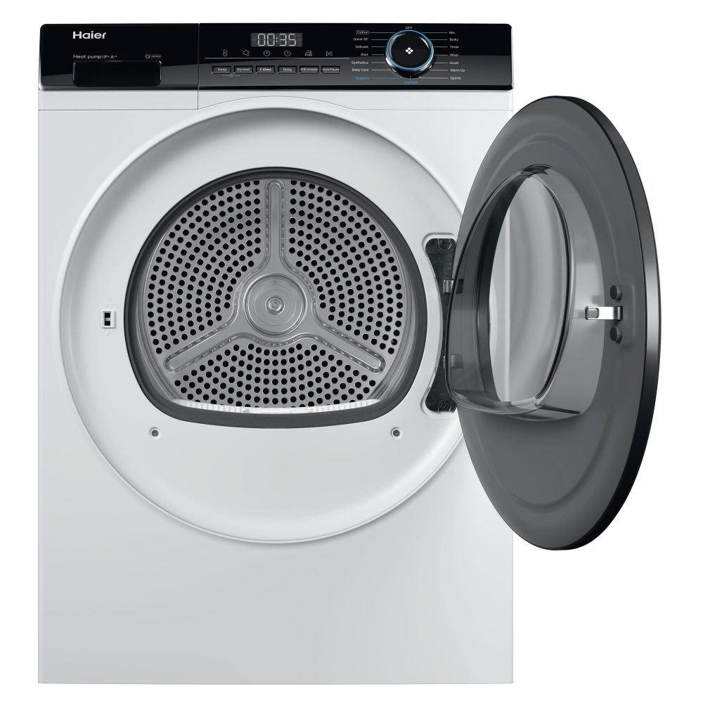 Haier 10kg I-Pro Series 3 Heat Pump Condenser Tumble Dryer HD100-A2939S - Graphite Haier 10kg I-Pro Series 3 Heat Pump Condenser Tumble Dryer HD100-A2939S - Graphite