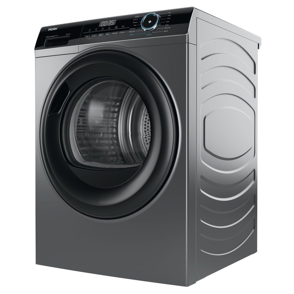 Haier 10kg I-Pro Series 3 Heat Pump Condenser Tumble Dryer HD100-A2939R - GRAPHITE Haier 10kg I-Pro Series 3 Heat Pump Condenser Tumble Dryer HD100-A2939R - GRAPHITE