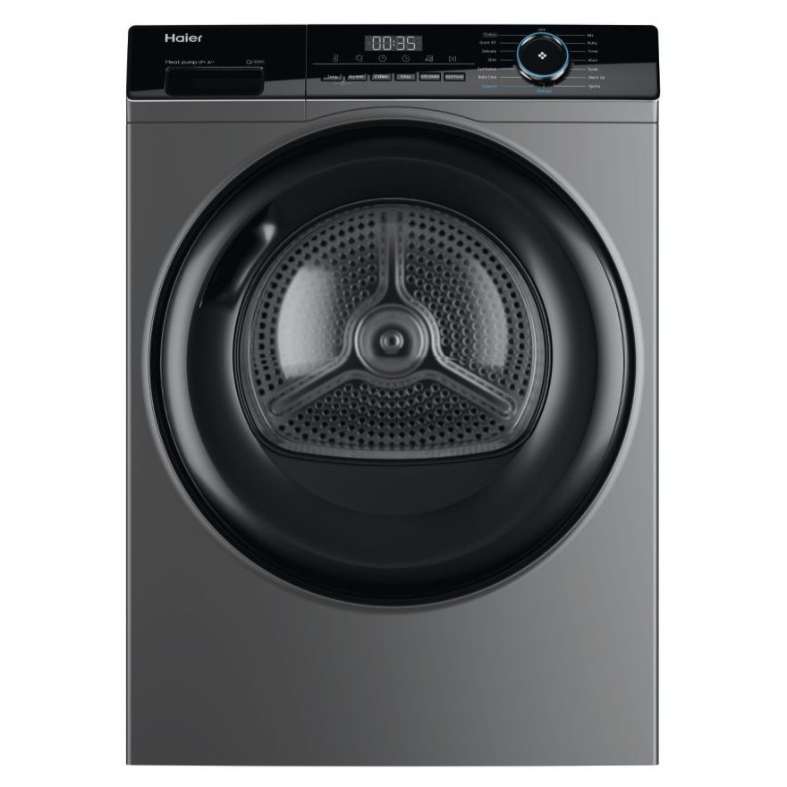Haier 10kg I-Pro Series 3 Heat Pump Condenser Tumble Dryer HD100-A2939S - Graphite Haier 10kg I-Pro Series 3 Heat Pump Condenser Tumble Dryer HD100-A2939S - Graphite