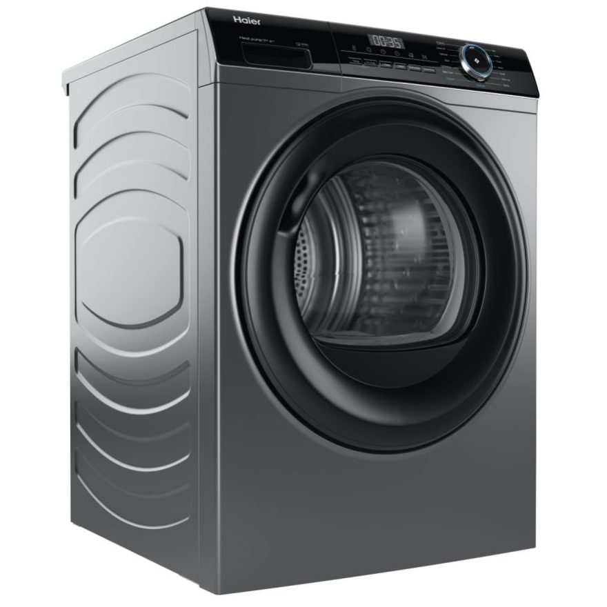 Haier 10kg I-Pro Series 3 Heat Pump Condenser Tumble Dryer HD100-A2939S - Graphite Haier 10kg I-Pro Series 3 Heat Pump Condenser Tumble Dryer HD100-A2939S - Graphite