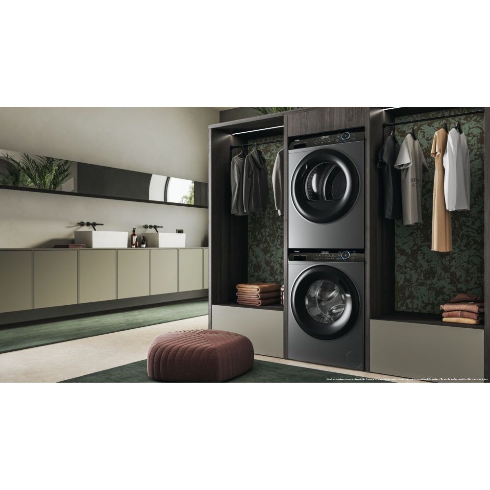 Haier 10kg I-Pro Series 3 Heat Pump Condenser Tumble Dryer HD100-A2939S - Graphite Haier 10kg I-Pro Series 3 Heat Pump Condenser Tumble Dryer HD100-A2939S - Graphite