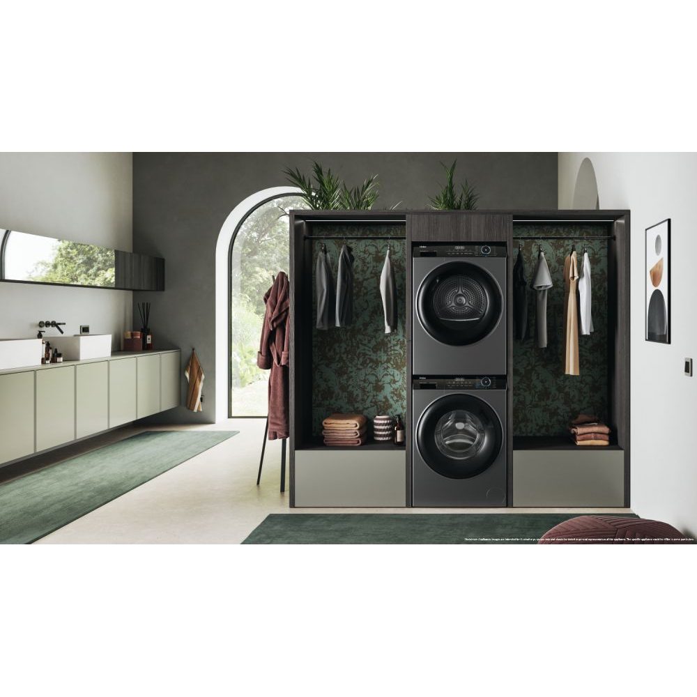 Haier 10kg I-Pro Series 3 Heat Pump Condenser Tumble Dryer HD100-A2939S - Graphite Haier 10kg I-Pro Series 3 Heat Pump Condenser Tumble Dryer HD100-A2939S - Graphite