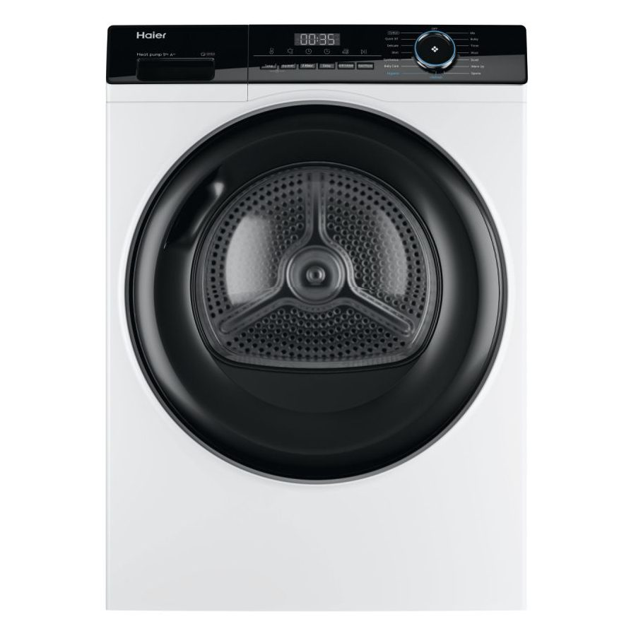 Haier 9kg I-Pro Series 3 Heat Pump Condenser Tumble Dryer HD90-A2939 - WHITE Haier 9kg I-Pro Series 3 Heat Pump Condenser Tumble Dryer HD90-A2939 - WHITE
