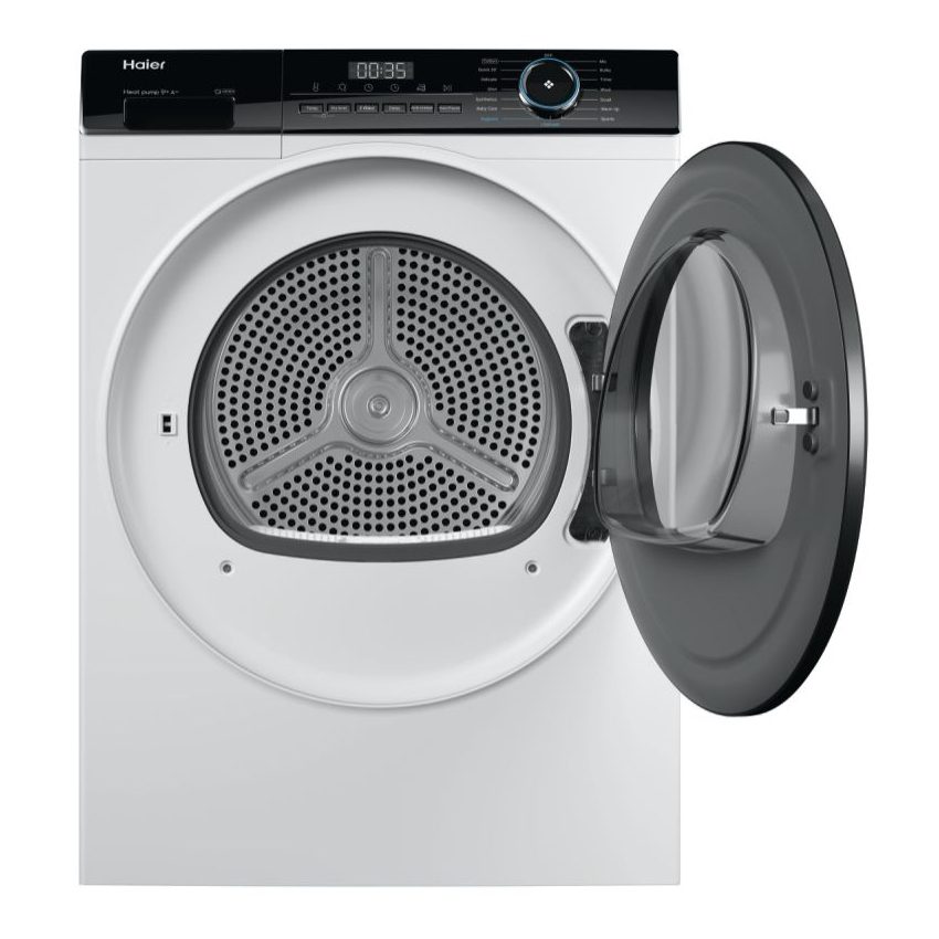 Haier 9kg I-Pro Series 3 Heat Pump Condenser Tumble Dryer HD90-A2939 - WHITE Haier 9kg I-Pro Series 3 Heat Pump Condenser Tumble Dryer HD90-A2939 - WHITE