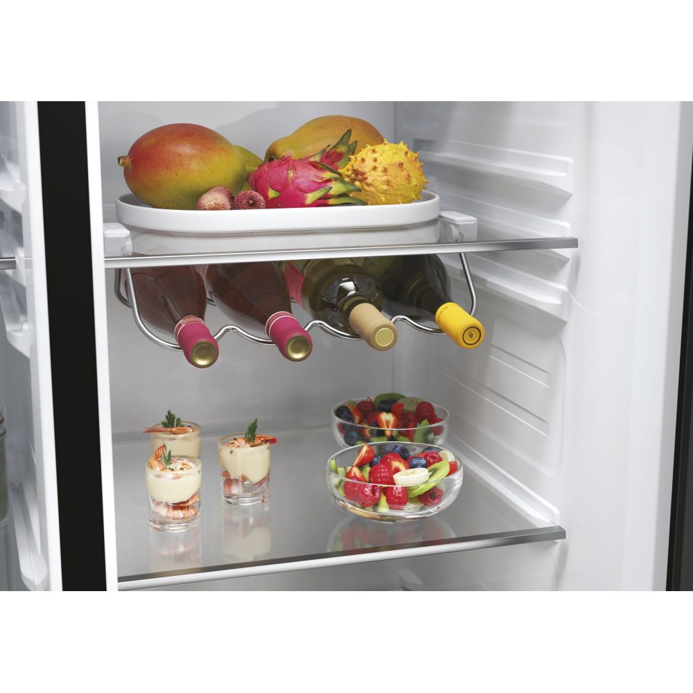 Haier HSW59F18EIPT American Style Fridge Freezer With Ice & Water - BLACK Haier HSW59F18EIPT American Style Fridge Freezer With Ice & Water - BLACK