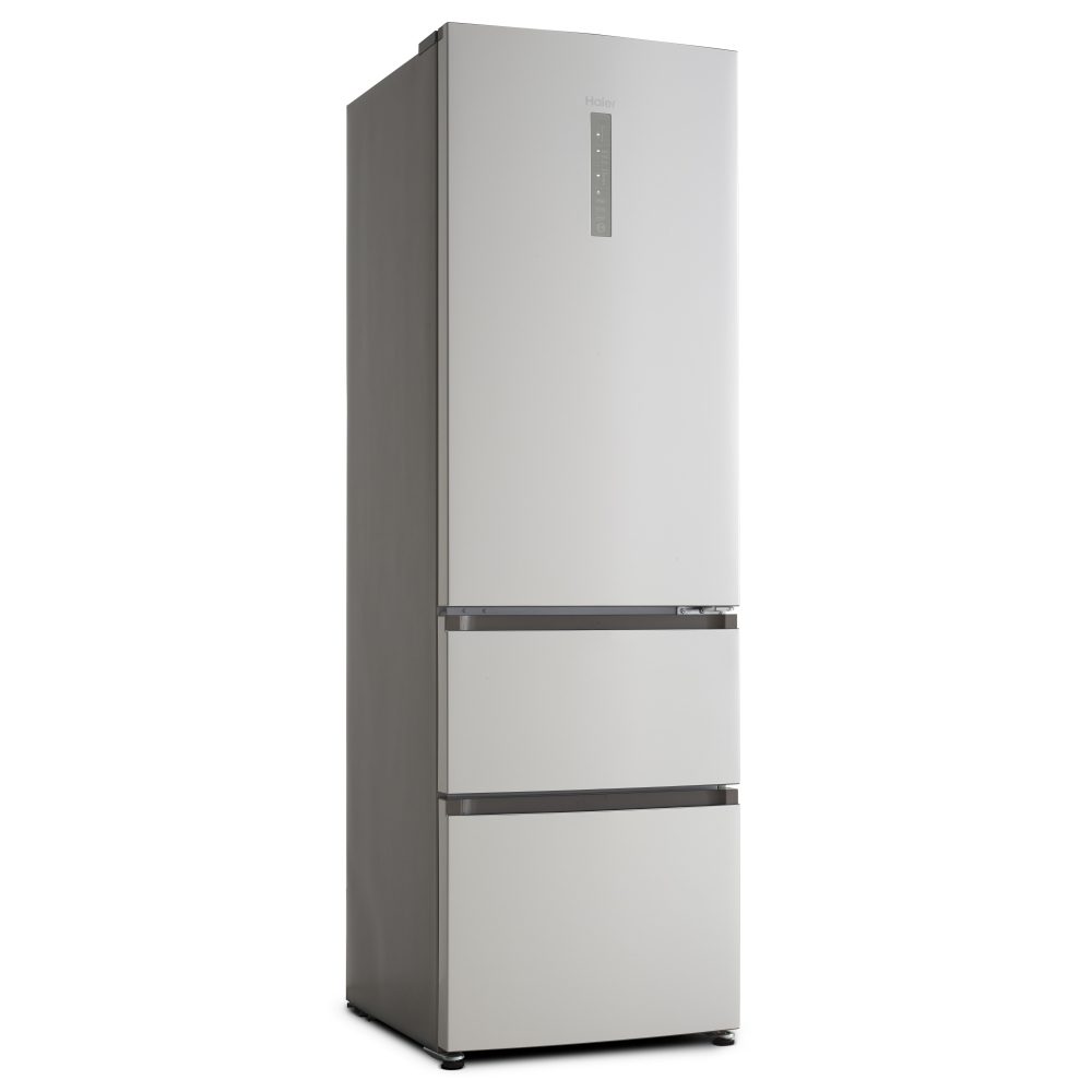 Haier 60cm Series 5 MyZone Frost Free Fridge Freezer HTR5619FNMI - SILVER Haier 60cm Series 5 MyZone Frost Free Fridge Freezer HTR5619FNMI - SILVER