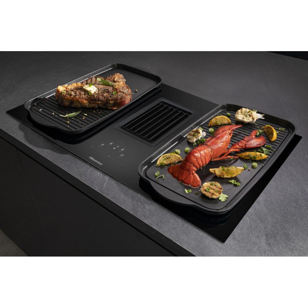 Hisense 83cm Air Venting Induction Hob HAS949BSC - BLACK Hisense 83cm Air Venting Induction Hob HAS949BSC - BLACK