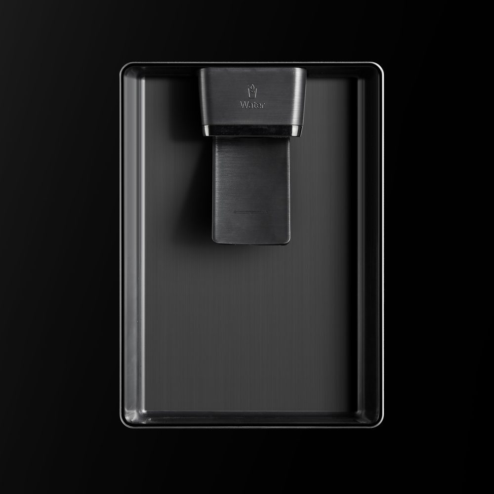 Hisense 79cm Four Door Fridge Freezer With Non-Plumbed Water Dispenser RQ560N4WBF - BLACK Hisense 79cm Four Door Fridge Freezer With Non-Plumbed Water Dispenser RQ560N4WBF - BLACK