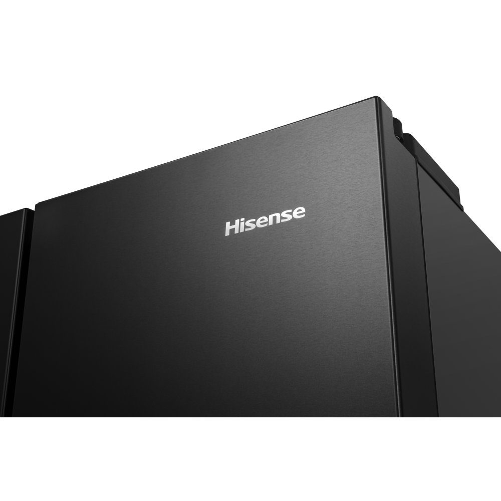 Hisense 79cm Four Door Fridge Freezer RQ563N4SF2 - BLACK STEEL Hisense 79cm Four Door Fridge Freezer RQ563N4SF2 - BLACK STEEL