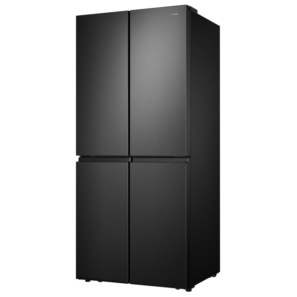 Hisense 79cm Four Door Fridge Freezer RQ563N4SF2 - BLACK STEEL Hisense 79cm Four Door Fridge Freezer RQ563N4SF2 - BLACK STEEL