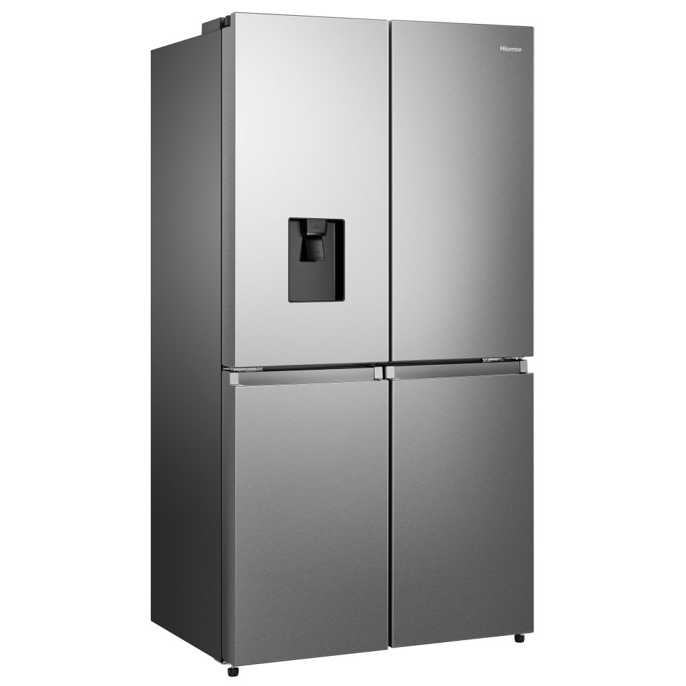 Hisense Four Door American Style Fridge Freezer With Water Dispenser RQ758N4SWSE - SILVER Hisense Four Door American Style Fridge Freezer With Water Dispenser RQ758N4SWSE - SILVER