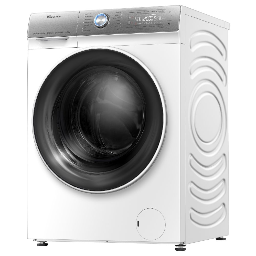 Hisense 10kg/6kg Dose Assist PureJet Washer Dryer WDQR1014EVAJM - WHITE Hisense 10kg/6kg Dose Assist PureJet Washer Dryer WDQR1014EVAJM - WHITE