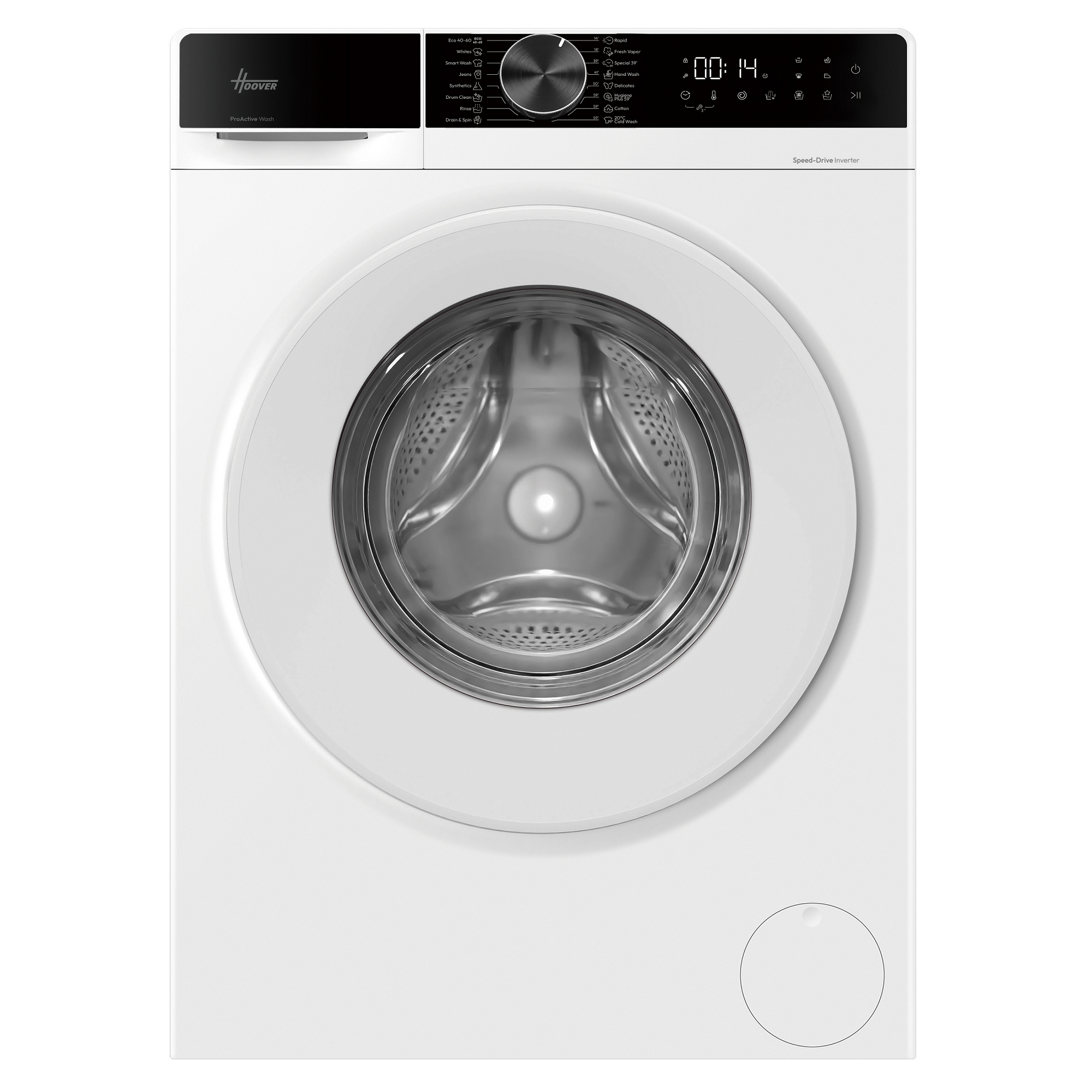 Hoover 9kg 1400 Spin Washing Machine HGD 4910C-80 - White