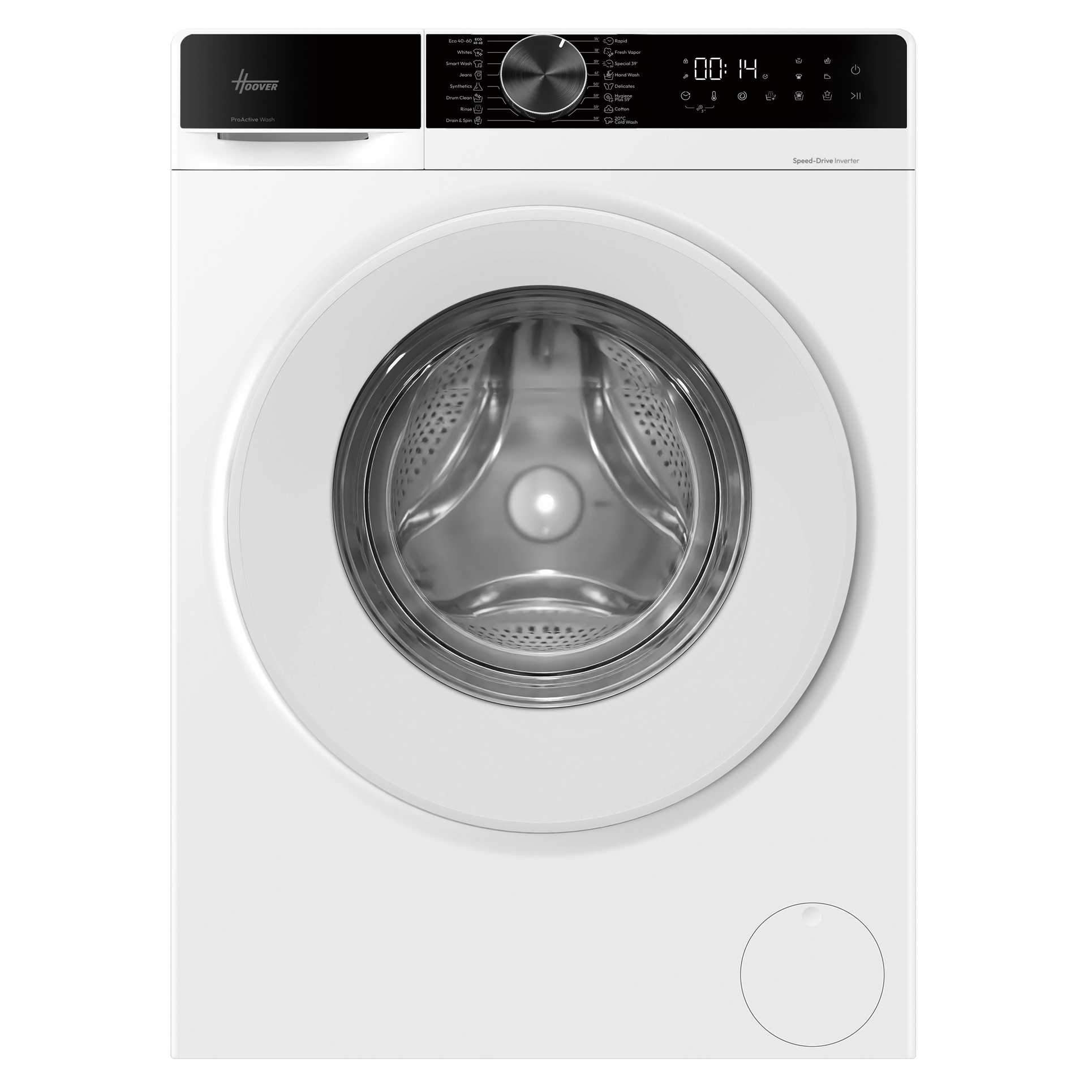 Hoover 9kg 1400 Spin Washing Machine HGD 4910C-80 - White